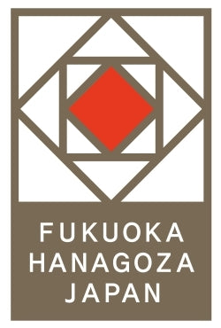 福岡花ござ い草玄関マット フォス 60×90cm カラー:ネイビー