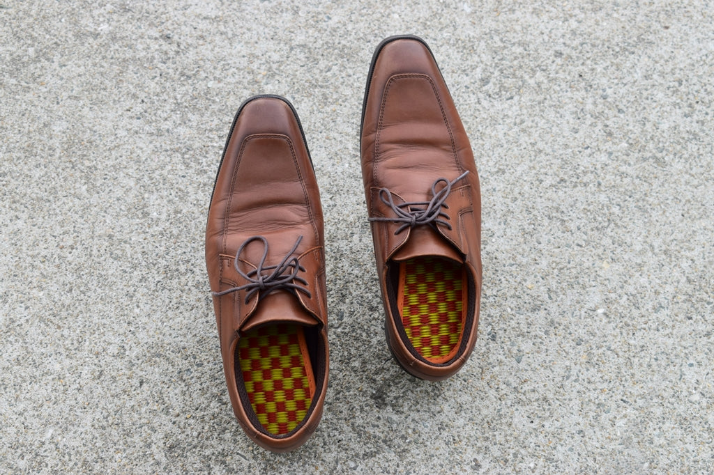 福岡花ござ い草インソール 26.0~26.5cm カラー:ブラック